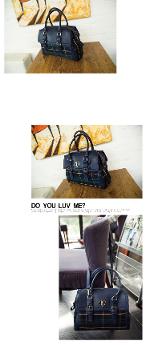 หมดค่ะ กระเป๋า Lulu House รุ่นL145-02BL กระเป๋าแฟชั่นเกาหลี นำเข้าของแท้ 100% ราคาถูก งานคุณภาพจริงๆ
