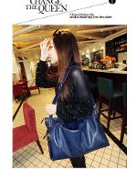 หมดค่ะ กระเป๋า maomao รุ่นM12-031blue กระเป๋าสวยเกาหลี พร้อมส่ง นำเข้าจากเจ้าของแบรนด์100% คุ้มค่ะ 