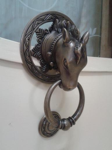 Horse head Brass Handle Code P.135 L_115mm W_76mm