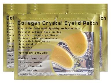 แผ่นเจลมาร์คใต้ตาทองคำ& คอลลาเจน 10แผ่น