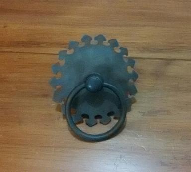 Brass Handle Item code PELS.001 size wide 115 mm. ring 75 mm.