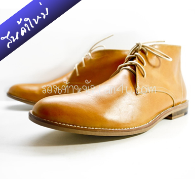 J313 รองเท้า oxford หนังเรียบพื้นไม้