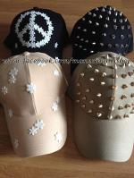 หมวก Peace ปักหมุด หมวก daisy peace HOT 