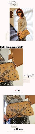 สินค้าหมดค่ะ Maomoa รุ่น M09-011 กระเป๋าสะพายMaomaแท้100% งานสวยมากค่ะ