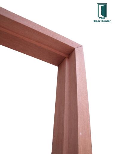 วงกบประตู เนื้อไม้เนื้อแข็งใช้ไม้ 2x4นิ้วสำหรับประตูขนาด 90x200ซม. ผลิตตามแบบที่ลูกค้าต้องการได้