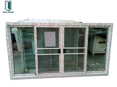 หน้าต่างอลูมิเนียม WW 004 ขนาด 200x110ซ.ม. สีขาว บานเลื่อนสองบานกลาง พร้อมมุ้งลวด หน้าต่างอลูมิเนียม WW 004 ขนาด 200x110ซ.ม. สีขาว บานเลื่อนสองบานกลาง พร้อมมุ้งลวด