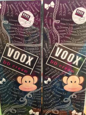 Voox DD Cream พัฒนาสูตร Formulated in Japan ราคา 350-235 บาท