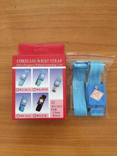 สายรัดข้อมือป้องกันไฟฟ้าสถิตย์ แบบไร้สาย สายรัดข้อมือป้องกันไฟฟ้าสถิตย์ แบบไร้สาย