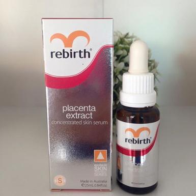 Rebirth Advanced Concentrated Skin Serum เซรั่มครีมรกแกะรีเบิร์ทสกัดเข้มข้นถึง 45% พร้อมวิตามินอี