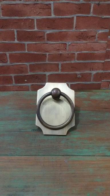 Brass Handle Item code P.125A size 87 mm.wide 63 mm.