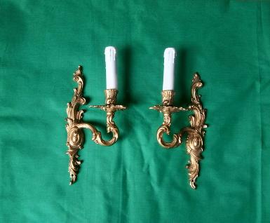 Baroque wall lamp Item Code BRR18 size long 292 x 42 mm.wide 152 mm.
