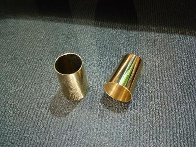 Brass shoe Item Code BSMR.262 size H 44 x 29 x bottom 24 mm.Thick 1mm.